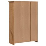 vidaXL Garde-robe à 3 portes 118x50x171 5 cm Pin Assortiment Panama