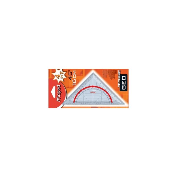Maped Équerre geométrique Technic, hypothénuse: 160 mm