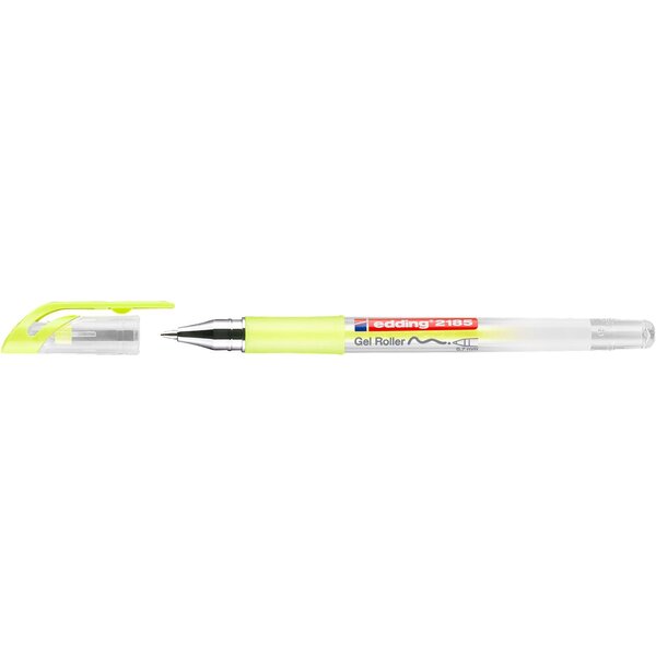 Roller à encre gel 2185 jaune pastel 0 7 mm x 10 EDDING