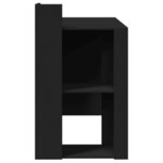 Bureau table poste de travail meuble d'ordinateur informatique étude 103 5 x 56 5 x 94 cm bois d'ingénierie noir 02_0023894