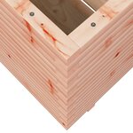 vidaXL Jardinière 70x70x72 cm bois massif douglas