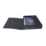 Boite De Classement Exabox Dos 60mm Carte Lustrée Scotten - A4 - Noir - X 10 - Exacompta
