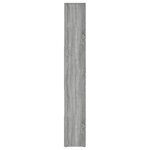 vidaXL Bibliothèque Sonoma gris 67x24x161 cm Bois d'ingénierie