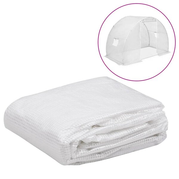 vidaXL Couverture de remplacement serre (4 5 m²) 3x1 5x2 m Transparent