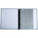 Album Photo Classeur 60 Pages Noires Officebyme - Bleu Canard - Exacompta