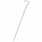 vidaXL Piquets de tente 25 Pièces 23 cm Ø4 mm acier galvanisé