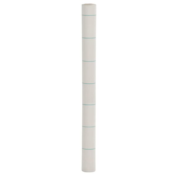 vidaXL Membrane anti-mauvaises herbes blanc 1 5x100 m PP