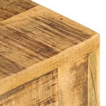 vidaXL Supports pour plantes 2 Pièces bois solide de manguier