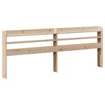 vidaXL Cadre de lit avec tête de lit sans matelas 180x200 cm