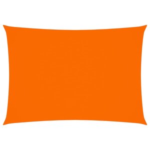 vidaXL Voile de parasol Tissu Oxford rectangulaire 2 5x4 m Orange
