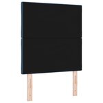 Tête de lit vidaXL Design blocs en diamant bleue 80 cm Tissu