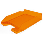 Q-connect corbeille à courrier empilable - PP documents - A4+ - Orange