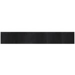 vidaXL Tapis rectangulaire noir 80x500 cm bambou