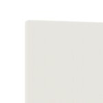 Cabeçalho vidaXL Design Simple Crème 160 cm Tecido Velour