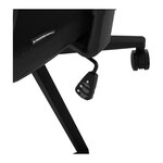 Chaise siège fauteuil de bureau dossier en filet support lombaire 150 kg noir 14_0000881