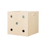 Boîte de rangement DICE verni 5
