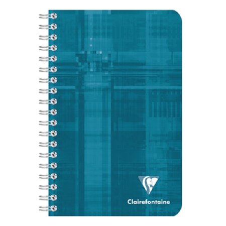 CLAIREFONTAINE CARNET  110X170 180P UNI 90G couleur aléatoire