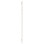 vidaXL Tête de lit murale Blanc 141x3x91 5 cm Bois massif de pin