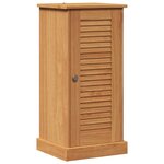 vidaXL Armoire de salle de bain "VIGO" 37x34x80 cm Bois massif en pin