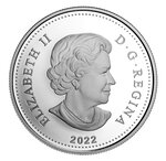 Pièce de monnaie 1 Dollar Canada Le Jubilé de Platine de Sa Majesté la reine Elisabeth II 2022 – Argent BE