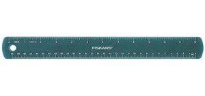 Règle enfants 30 cm coloris bleu pailleté FISKARS