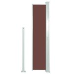 vidaXL Auvent latéral rétractable 140 x 300 cm Marron