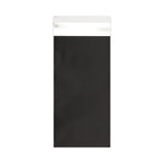 Lot de 100 sachet alu mat noir 220x110 mm (dl)