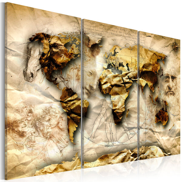 Tableau - anatomy of the world l x h en cm 90x60