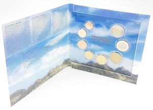 Coffret série euro BU Andorre 2015