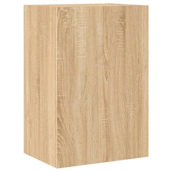 vidaXL Meuble TV mural chêne sonoma 40 5x30x60 cm bois d'ingénierie