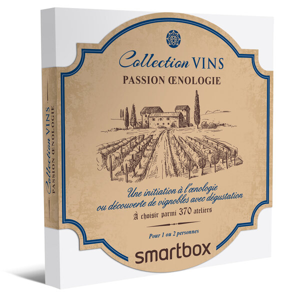SMARTBOX - Coffret Cadeau Passion œnologie -  Gastronomie