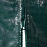 vidaXL Tente de garage PVC 2 4x2 4 m Vert