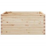 vidaXL Jardinière 100x100x46 cm bois de pin massif