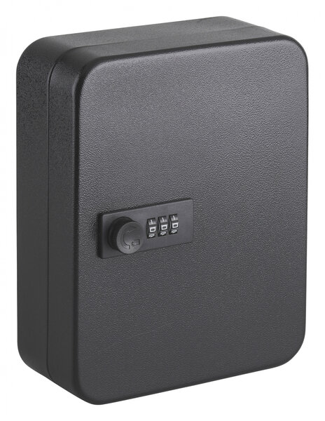 THIRARD - Armoire à clés à combinaison  3 chiffres  capacité 30 clés  200x160x75mm  époxy noir