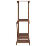 vidaXL Support à fleurs 81x25x75 5 cm bois massif de sapin