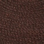 vidaXL Tapis fait à la main Jute Rond 90 cm Marron