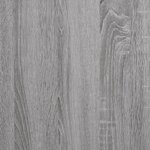vidaXL Meuble TV Sonoma gris 100x40x50 cm Bois d'ingénierie