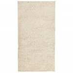 vidaXL Tapis shaggy PAMPLONA poils longs moderne doré 80x150 cm