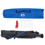 vidaXL Tente de plage 2 personnes libération rapide imperméable