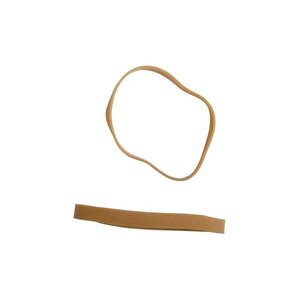 Sac 1 kg bracelets caoutchouc blond - 70 x 1.2 x 5 mm SAFETOOL