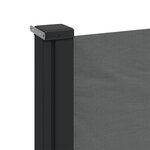 vidaXL Auvent latéral rétractable anthracite 180x600 cm