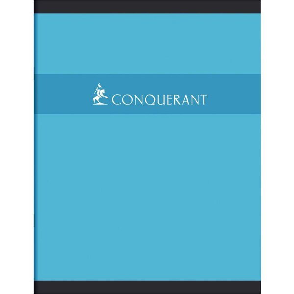 HAMELIN Cahier reliure piqûre 17x22 cm 96 pages petits carreaux papier 70g NF 14 CONQUERANT SEPT