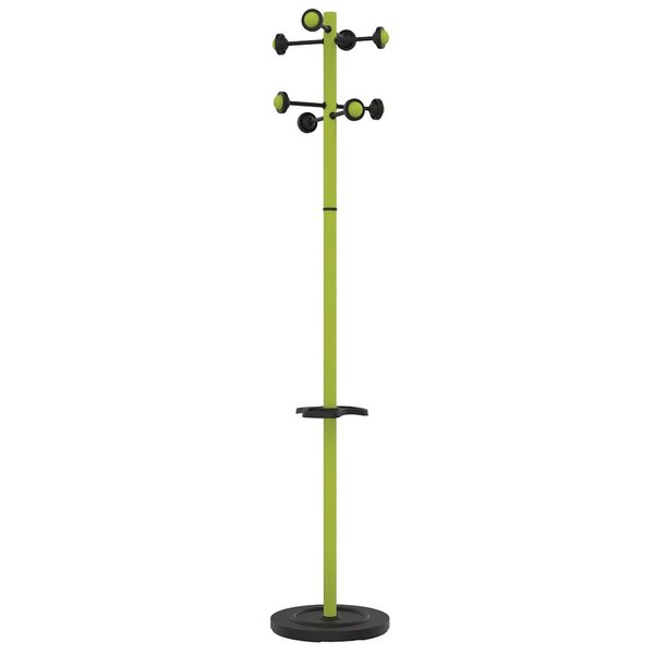 Portemanteau Accueil - 8 patères - Vert anis