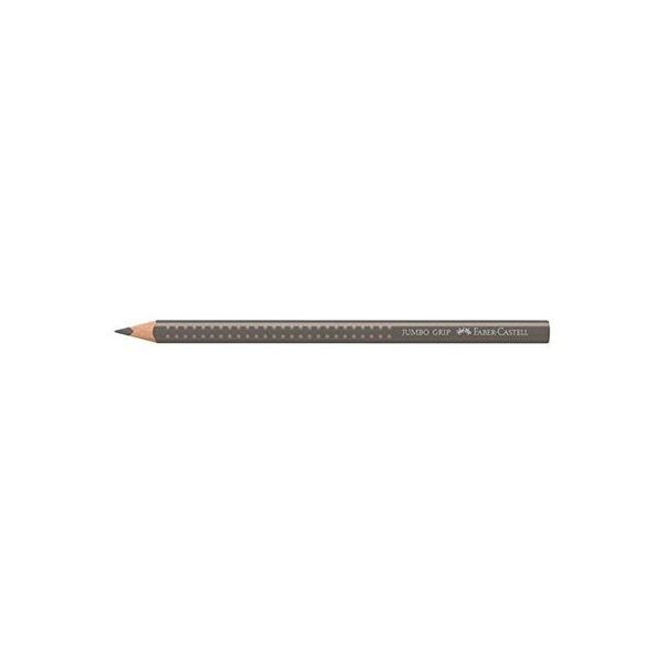 Crayons de couleur JUMBO GRIP, gris chaud IV FABER-CASTELL
