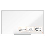 Nobo tableau blanc magnétique écran large impression pro émail 89x50cm