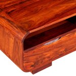 vidaXL Table basse Bois massif 90x40x35 cm