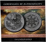 Pièce de monnaie en Argent 1 Dollar g 31.1 (1 oz) Millésime 2025 Native American Silver Dollars THUNDERBIRD