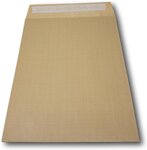 Lot de 100 enveloppes pochettes kraft armé a4 renforcée 229 x 324 mm