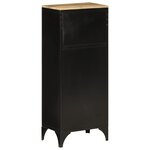 vidaXL Armoire de salle de bain 40x27x90 cm fer et bois de manguier