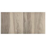 vidaXL Dalles de plancher autoadhésives 55 Pièces PVC 5 11 m² taupe
